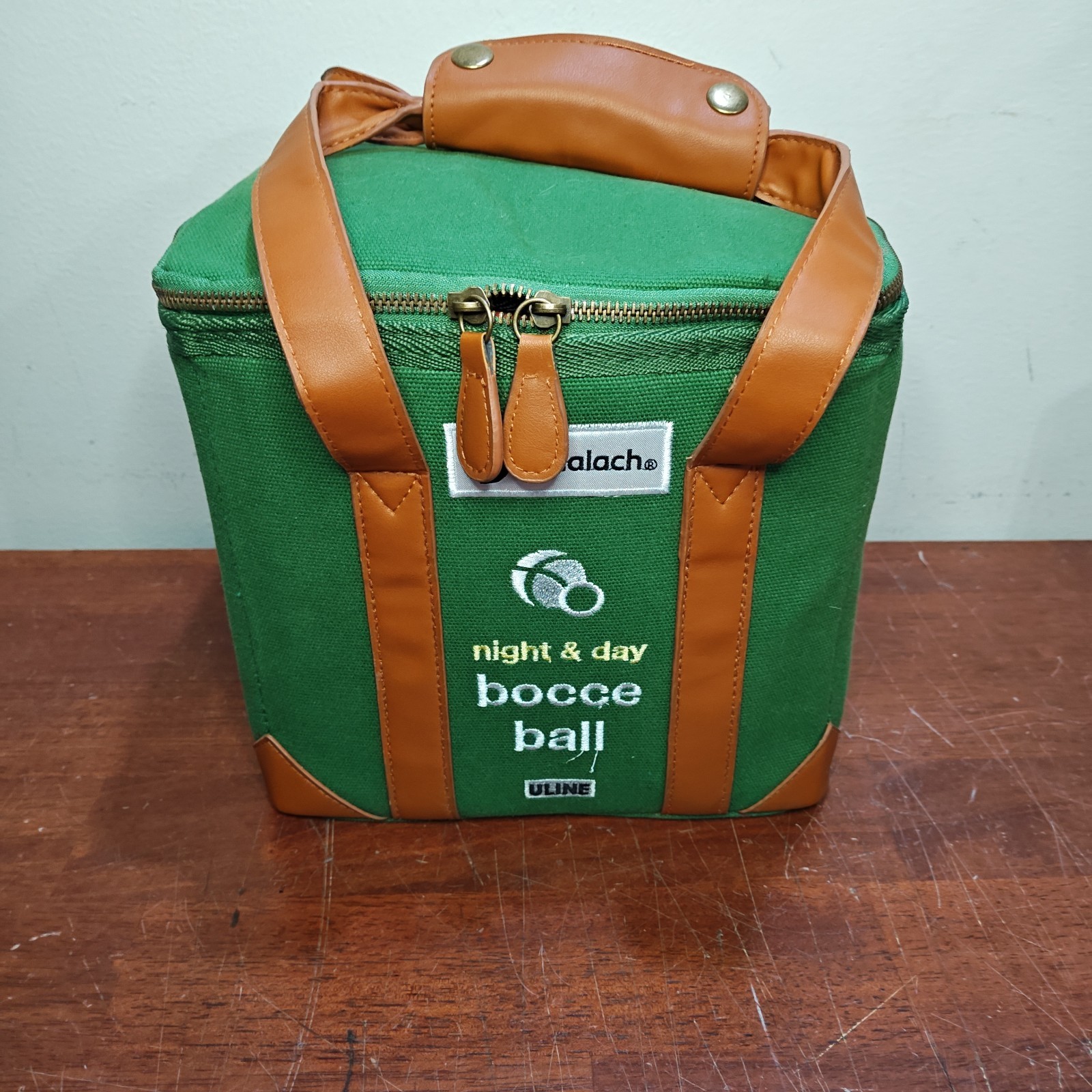 TENALACH Night & Day Bocce Ball Set w/ Carry Case