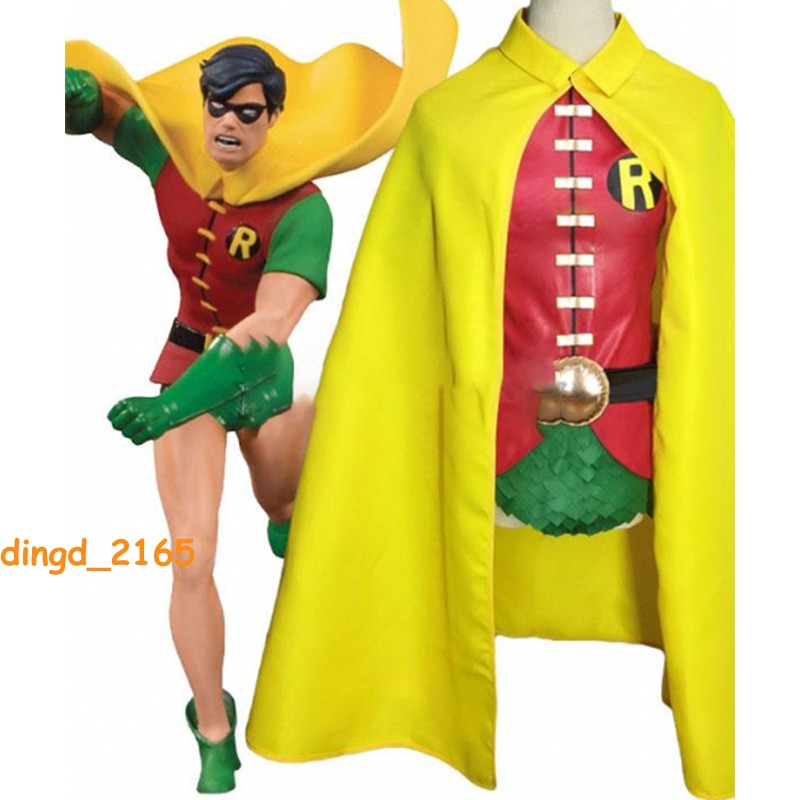 DC Comics Robin Batman Performance Disfraz Juegos con disfraces Halloween Traje Show