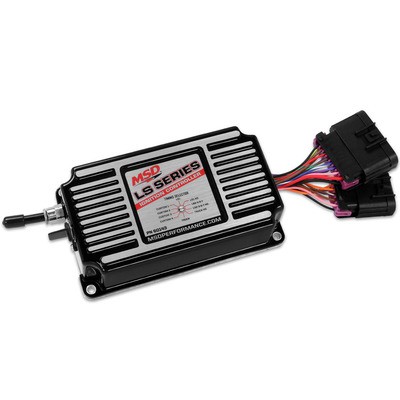 MSD Ignition 60143, One Ignition Box LS Series Digital CD Ignition Black