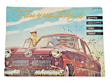 1956 Ford Taunus 12m Sales Brochure Dealer Catalog Vtg German Non-english 1956 Ford Taunus 12m Sales Brochure Dealer Catalog Vtg German Non-english