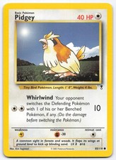 Pidgey 85/110 Legendary Collection Common Pokemon Card Ken Sugimori LP PO37 on eBay