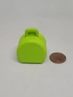 Vintage Fisher Price little people green suitcase 966/934/183