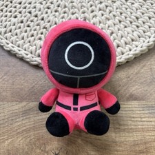 Netflix Squid Game Solider Circle Plush Keychain 5"
