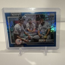 2025 Topps Series 1 Blue Rainbow Foil Bronx Buddies #302 Yankees /150