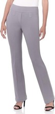 Rekucci Women's Secret Figure Pull-On Knit Bootcut Pant w/Tummy Control
