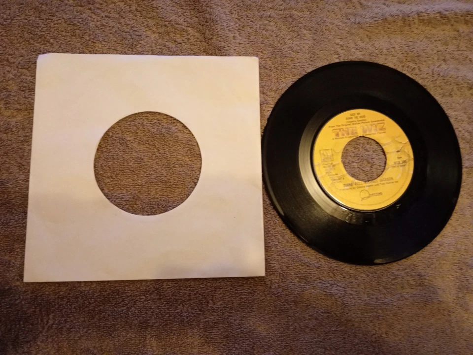 DIANA ROSS / MICHAEL JACKSON - EASE ON DOWN THE ROAD 7" SINGLE RECORD - Image 1 of 1