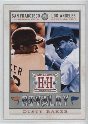 2013 Panini Hometown Heroes Rivalry Dusty Baker #R15 3w0