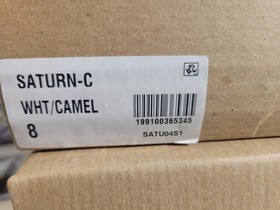 Steve Madden Saturn Brown Cow Print womens shoes (Wht/Camel)  NEW  Size 7.5