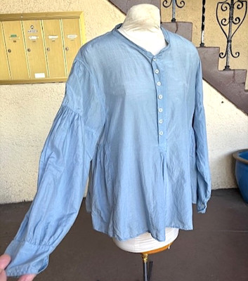 CP SHADES Silk Blend Henley Style Popover Blouse EUC/sz M