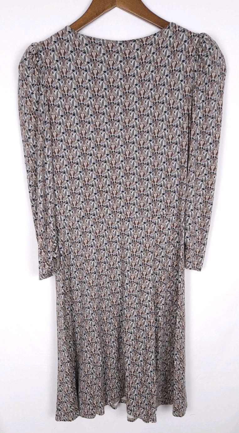 Peruvian Connection Size Small V-Neck Falling Lea… - image 6