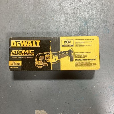 DeWALT Atomic Oscillating Multi -Tool 20V DCS354B NIB (TOOL ONLY)