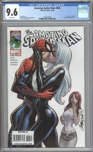 Amazing Spider-Man #606 CGC 9.6 - Black Cat - Diablo - Madam Web - 🔥HOT🔥
