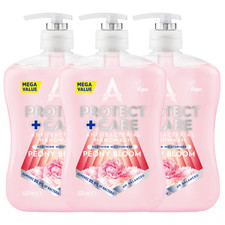 Astonish Antibac Hand Wash Peony Bloom 600ml Gentle Antibacterial Moisturisin X3 5.18 per litre