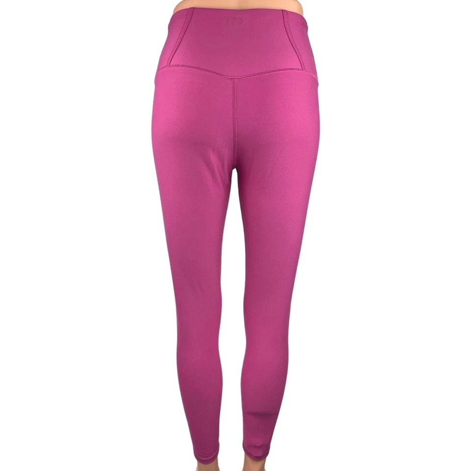 Abercrombie & Fitch YPB Rosa tiro alto ropa deportiva yoga tobillo leggings M Foto 3 de 4
