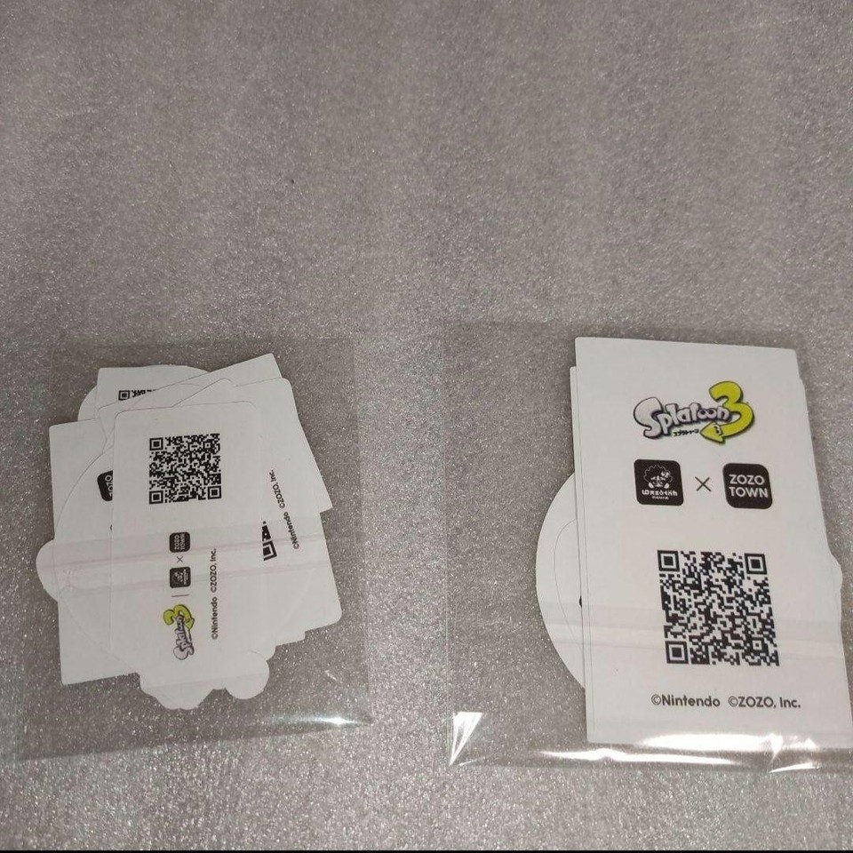 Nintendo Splatoon 3 Sticker Set Gesto Town Zozo Town Popup Prize ...