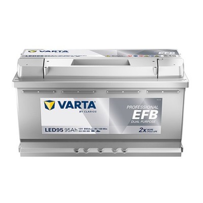 VARTA LED95 Professional Dual Purpose EFB 95Ah 12V Batterie 930 095 085 LFD90