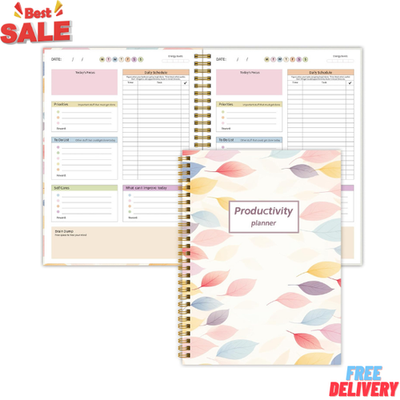 #ad ADHD Planner for Women，Daily Productivity Planner with Task Management Organiz $14.79