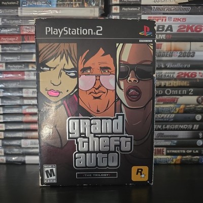 Grand Theft Auto The Trilogy GTA PS2 PlayStation 2 Complete CIB w/ Maps