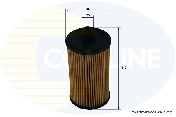 Oil Filter Fits Chevrolet Aveo Cruze Orlando Trax Vauxhall Opel COMLINE EOF343