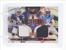 RICO DOWDLE 2025 SELECT MULTIVERSE PATCH WHITE PRIZM /99 Q0893