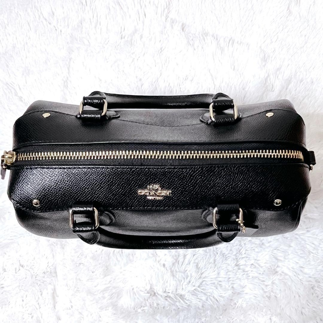 Coach 2Way Shoulder Bag PVC Black Authentic G0204589 thumbnail 16