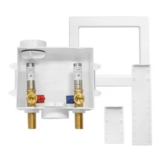 Washing Machine Outlet Box, Center Drain/Side Drain, 1/2 Inch MIP Sweat Inlet...