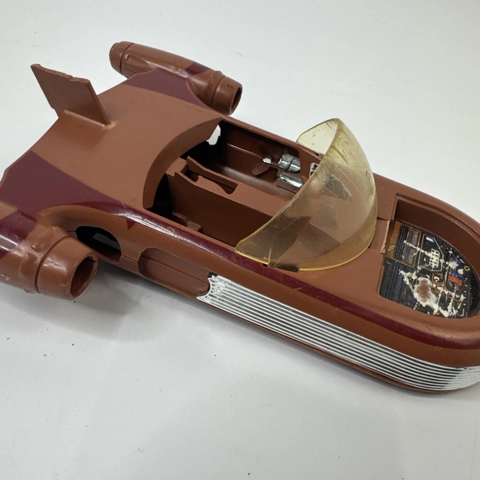 Vehículo Kenner Star Wars Landspeeder 1978 de colección hecho en EE. UU. vendido para piezas Foto 4 de 4