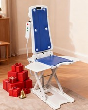 Electric Chair Lift - Floor Lift for Elderly Falls, IPX8 Waterproof Bath Lift...