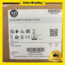 AB 2198-H008-ERS SER A  AB 2198H008ERS Kinetix 5500 6.3 Amp Servo Drive US PLC