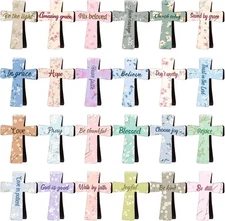 48 Pcs Cross Christian Bookmarks Magnetic Bible Verse Bookmarks Christian Gift R