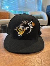 West Michigan Whitecaps "Beer City Bung Hammers" MiLB Hat New Era 59FIFTY 7 1/8