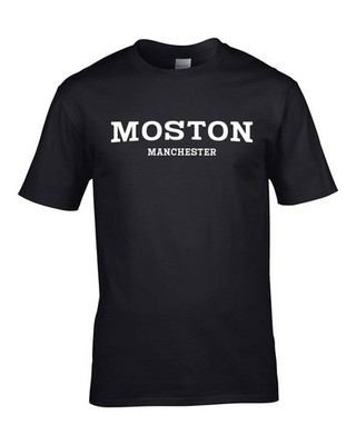 MENS Moston UK CITY HOMETOWN T-SHIRT BIRTHDAY GIFT