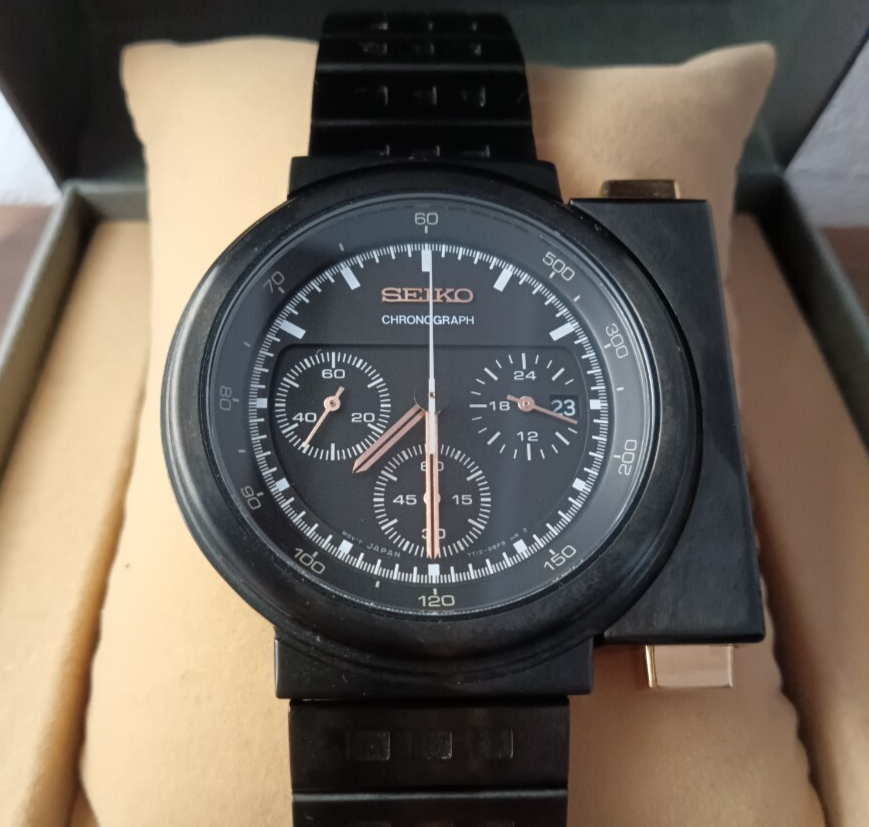 Seiko Spirit Chronograph Giugiaro Design Limited Alien Quartz Mens