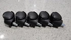 Office Chair Casters 50mm Soft Wheel Standard Castors - Set of 5 - Free Postage