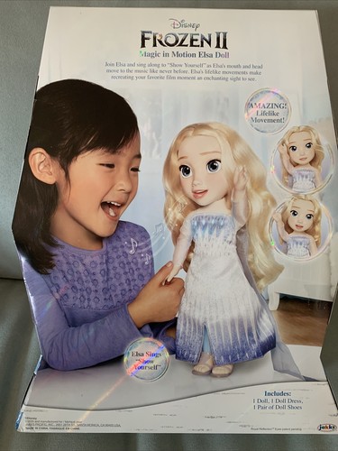 Muñeca Disney Frozen 2 Magic In Motion ELSA CANTA ""Muéstrate tú mismo"" Música + Luces NUEVA - Imagen 4 de 6