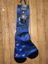 STANCE Men's Milwaukee Brewers Splatter MLB Sports Crew Socks Large 9-13 NWT 18