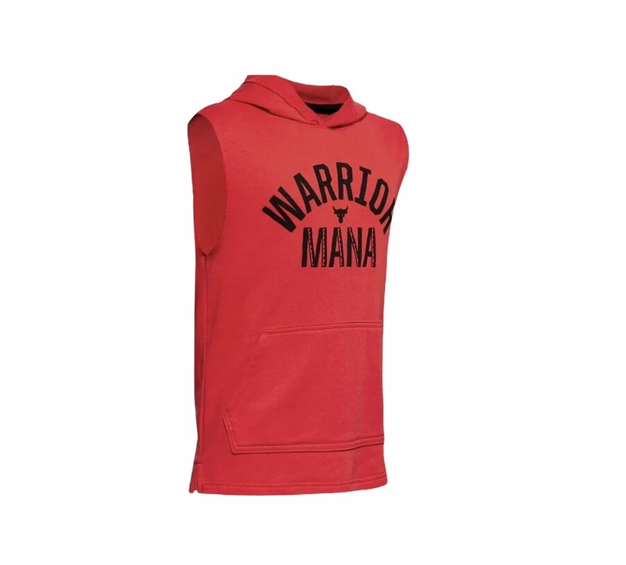 The rock online pink sleeveless hoodie