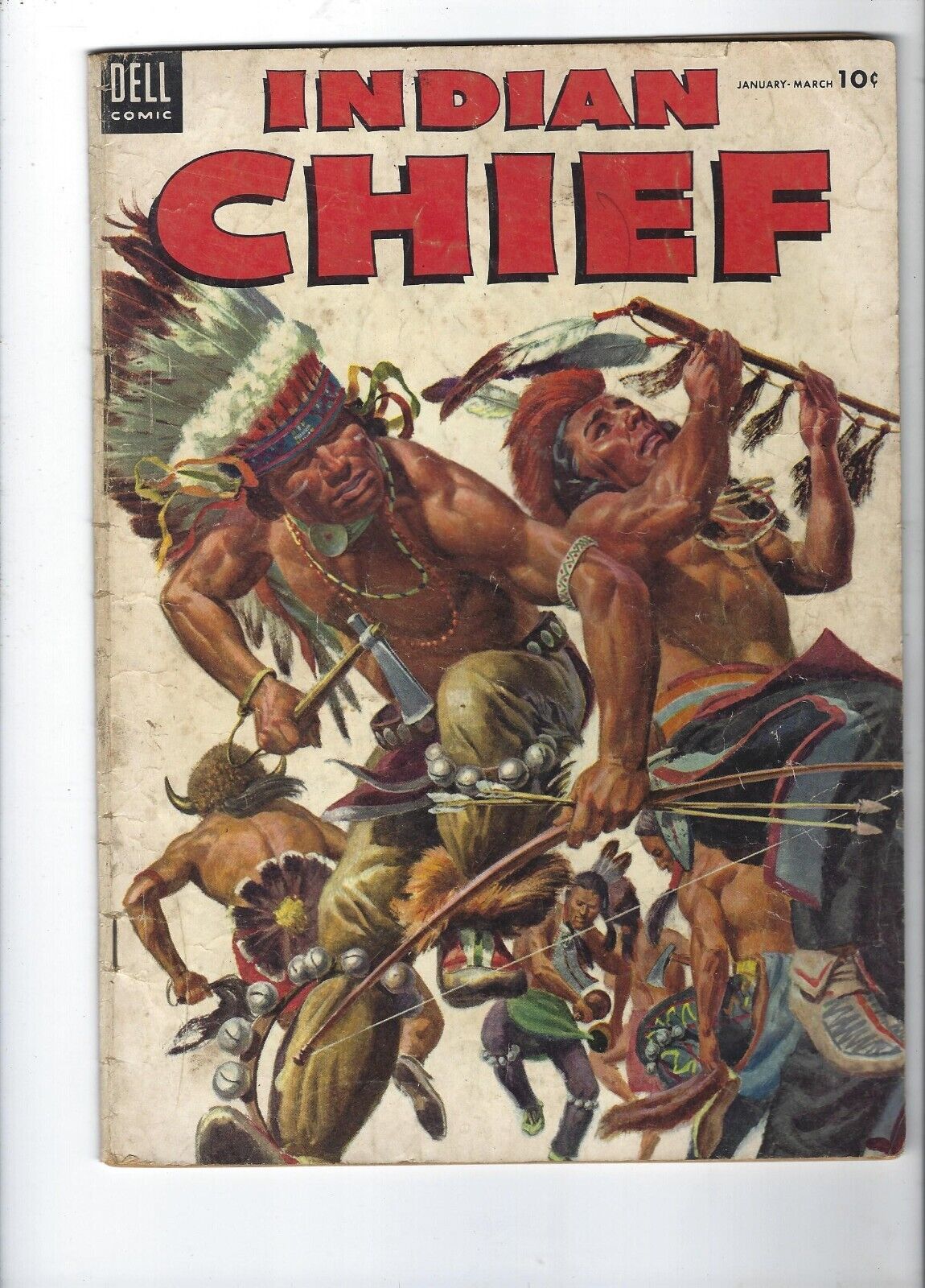 INDIAN CHIEF featuring White Eagle No. 13 Jan.-Mar. 1954 Golden Age Dell Comic