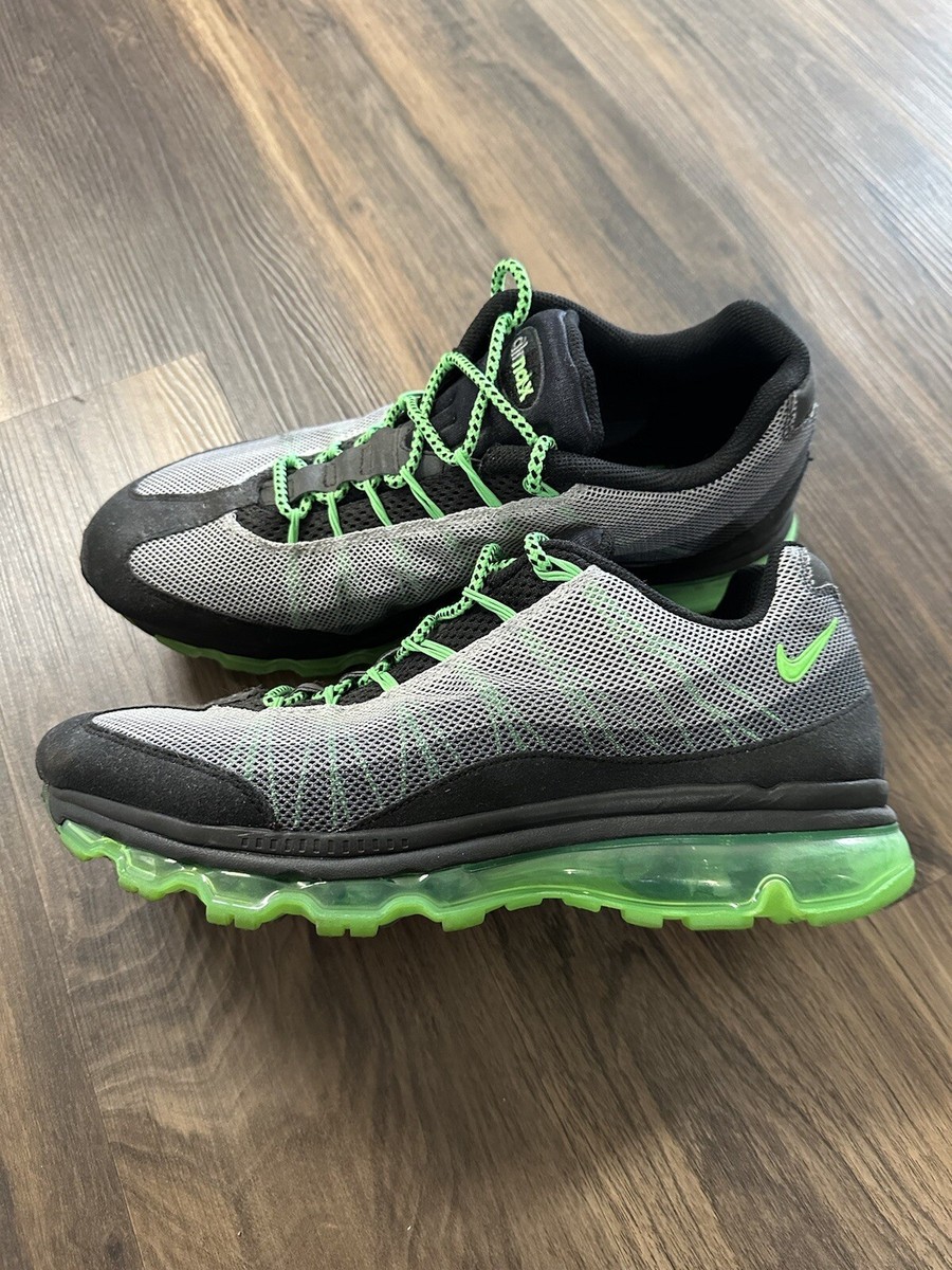 靴 NIKE AIR MAX 95 POISON GREEN Size 8 - Nike Air Max 95 Dynamic Flywire Poison Green for