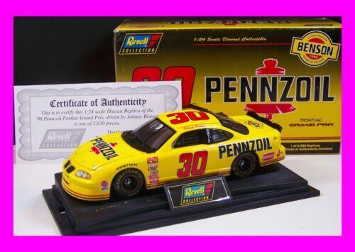 Revell 1/24 #30 グランプリ Vintage Revell Pennzoil #30 1997 Pontiac Grand Prix 1:24 Diecast