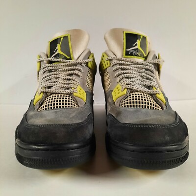 Air Jordan 4 Retro SE “Neon 95” 2020 Men's Size 13 Sneakers Shoes Grey Black BOX | eBay