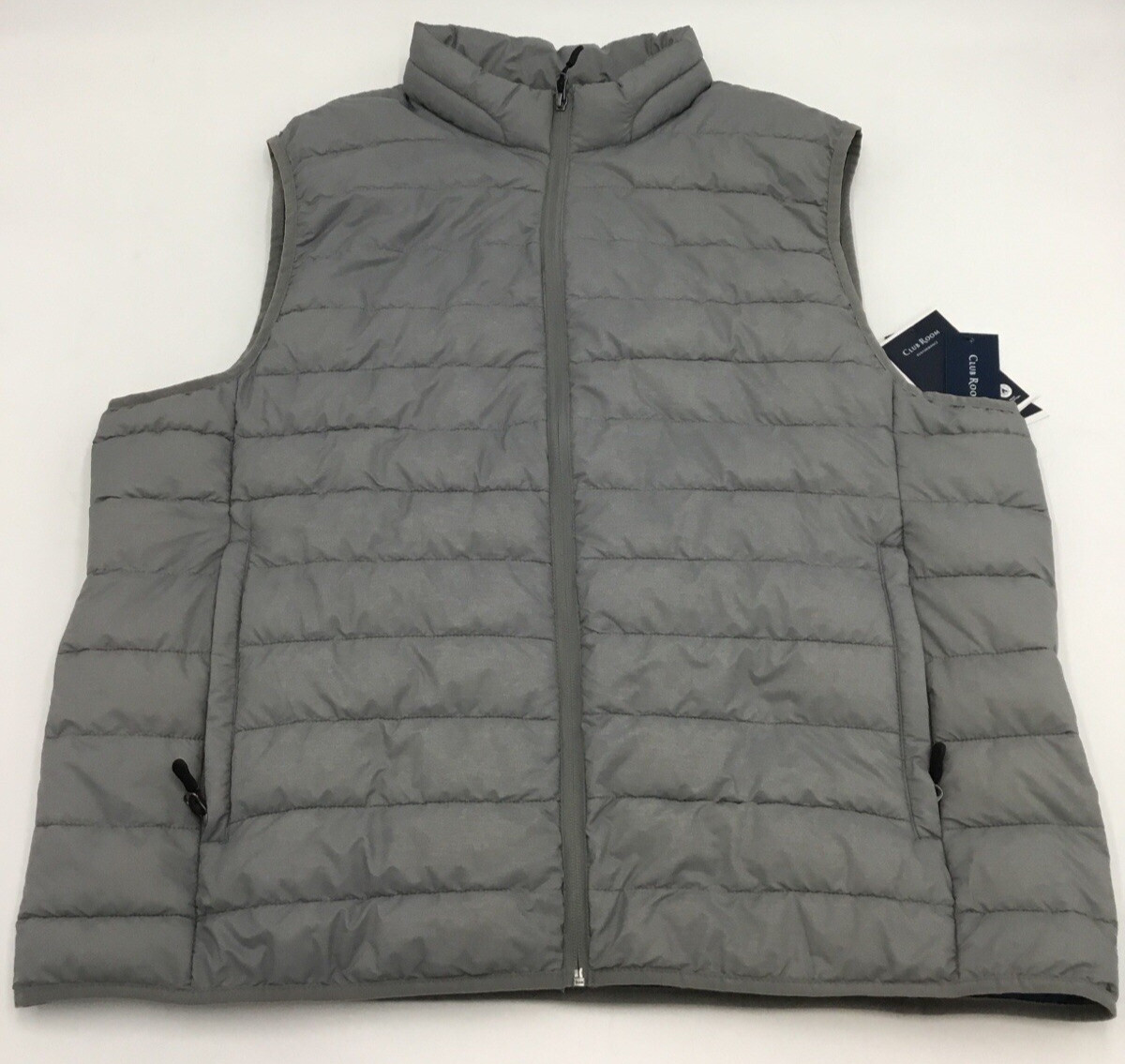 Мужской стеганый жилет-пуховик Club Room Серый Вереск 2XLarge 9990₽