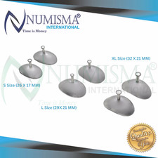 Protezione Occhi Corneale Set 6 Pezzi Protezione Acciaio Inox Laser Protezione Occhi