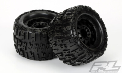 ProLine Trencher X 3,8'' All Terrain Tires auf F-11 schwarz 1/2 Offset 1184-13 