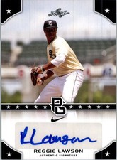 REGGIE LAWSON 2015 Leaf *PERFECT GAME*  Baseball Certified AUTOGRAPH RC