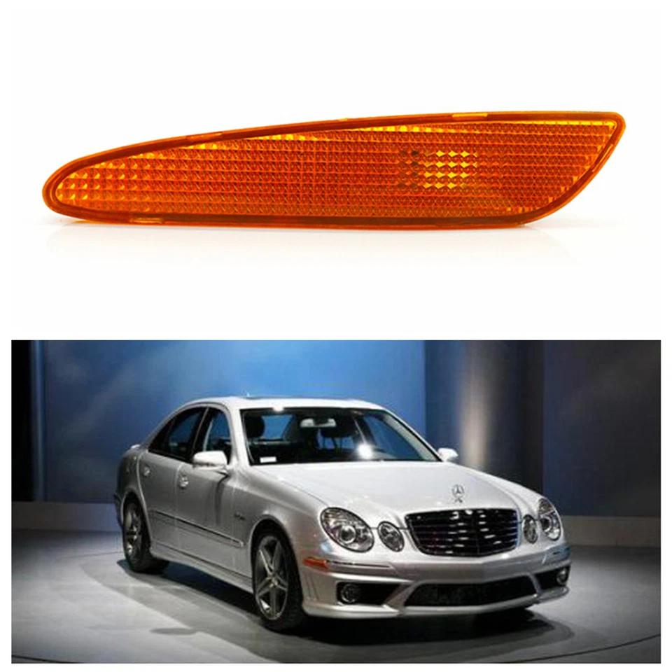 Left Side Marker In Bumper Turn Signal Light FIT For Mercedes-Benz W211 E-Class Foto 2 de 4