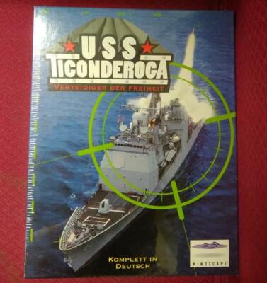 USS Ticonderoga: Verteidiger der Freiheit PC CD-ROM Big Box  NEU & OVP 