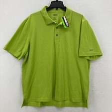 Izod PerformX Golf Polo Shirt Mens 2XL Green Cool-FX X Treme Function Preppy NWT