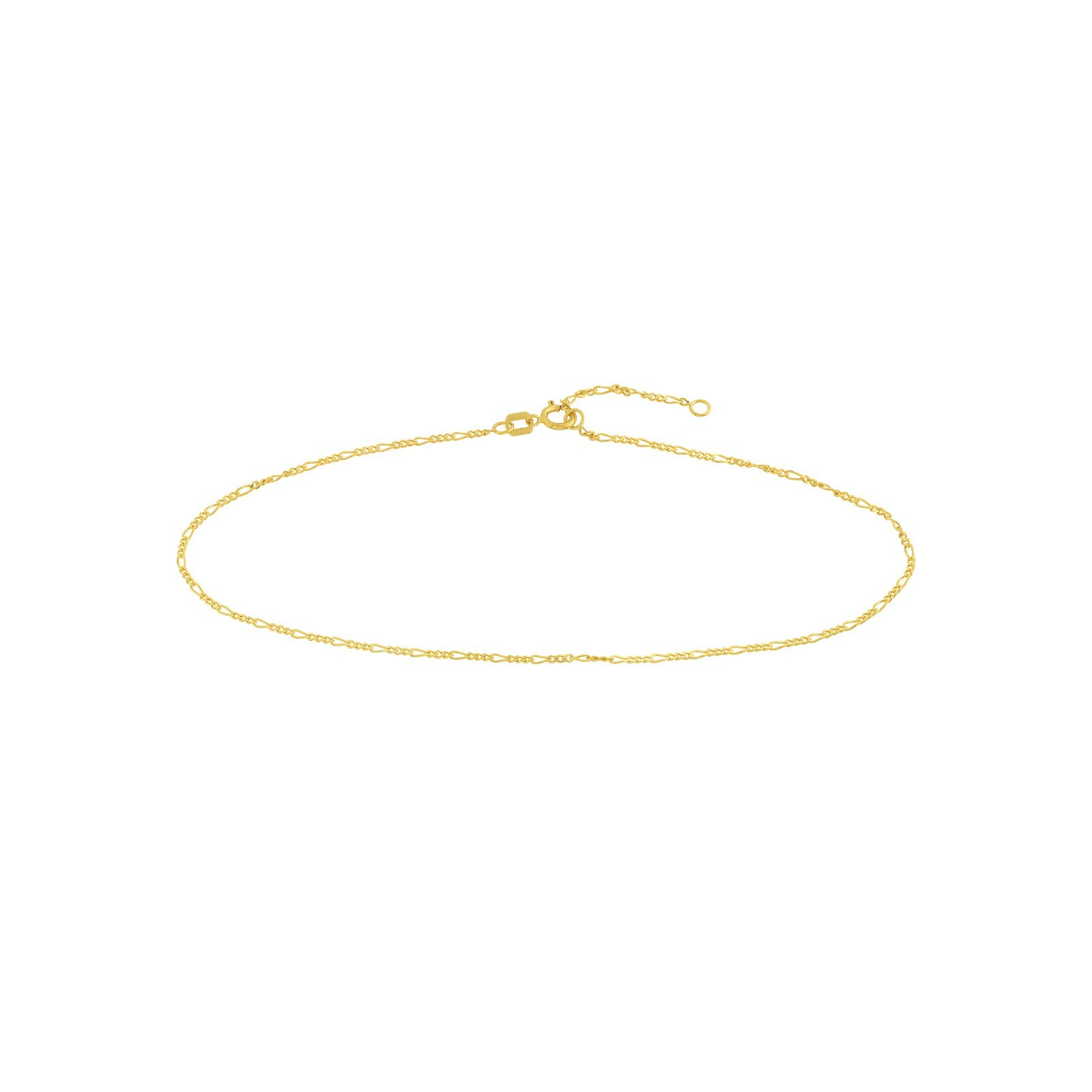 Купить Figaro Link Chain Anklet 14K 