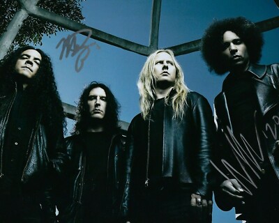 GFA William DuVall & Mike Inez * ALICE IN CHAINS * Signiertes 8x10 Foto A5 COA